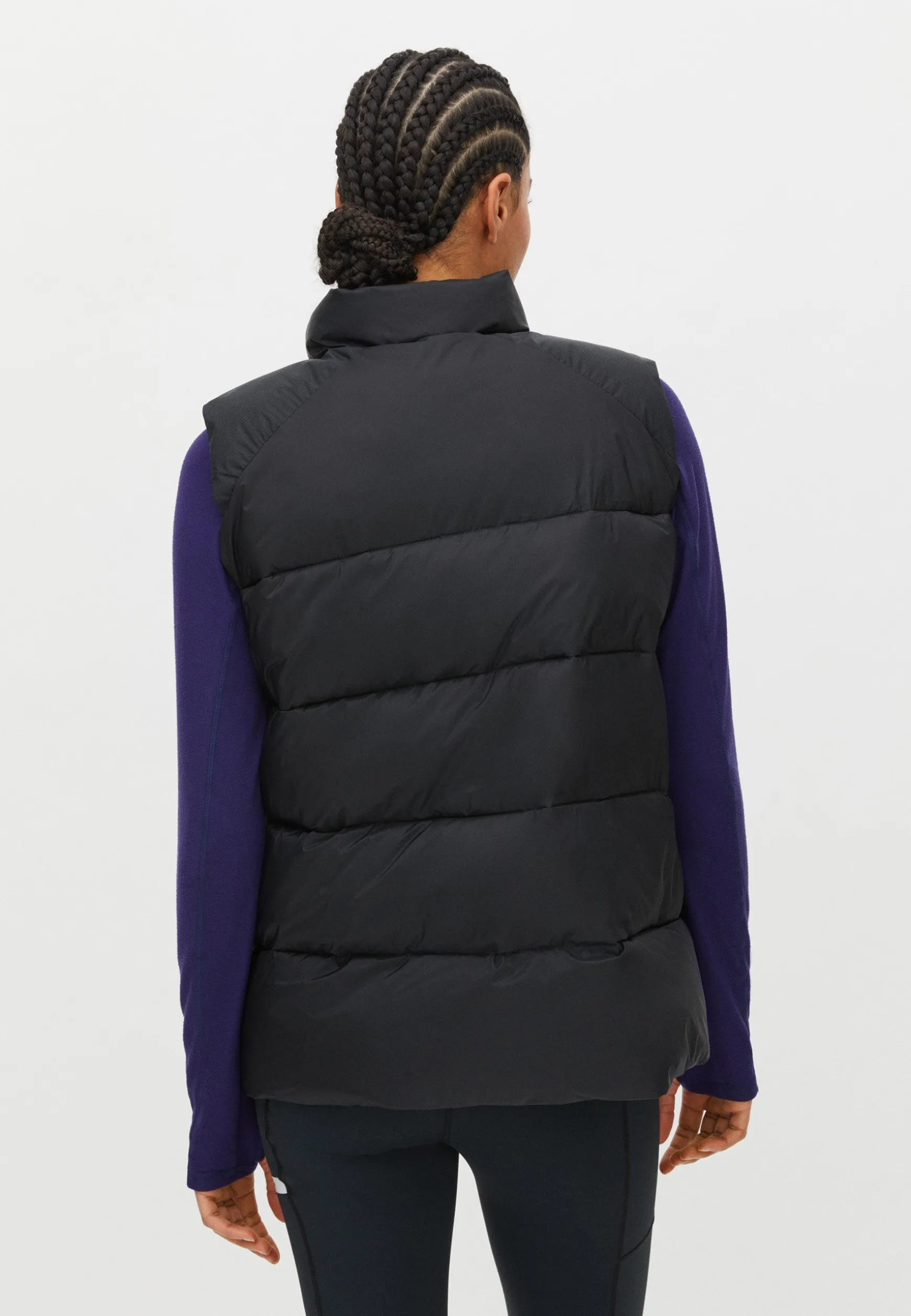 Saint Puffer Vest, Black