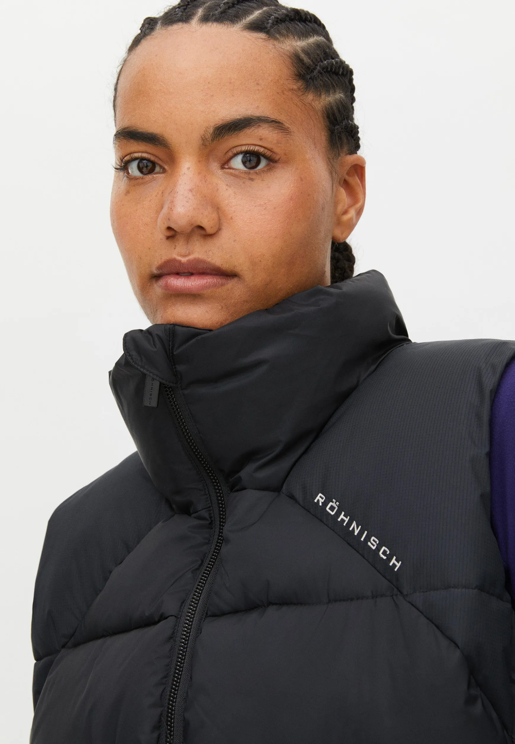 Saint Puffer Vest, Black