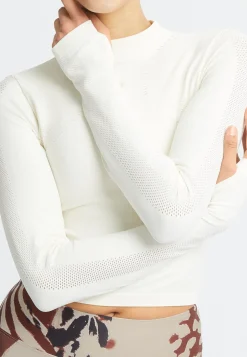 Seamless Cropped Long Sleeve, Tofu