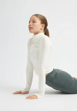 Seamless Cropped Long Sleeve, Tofu