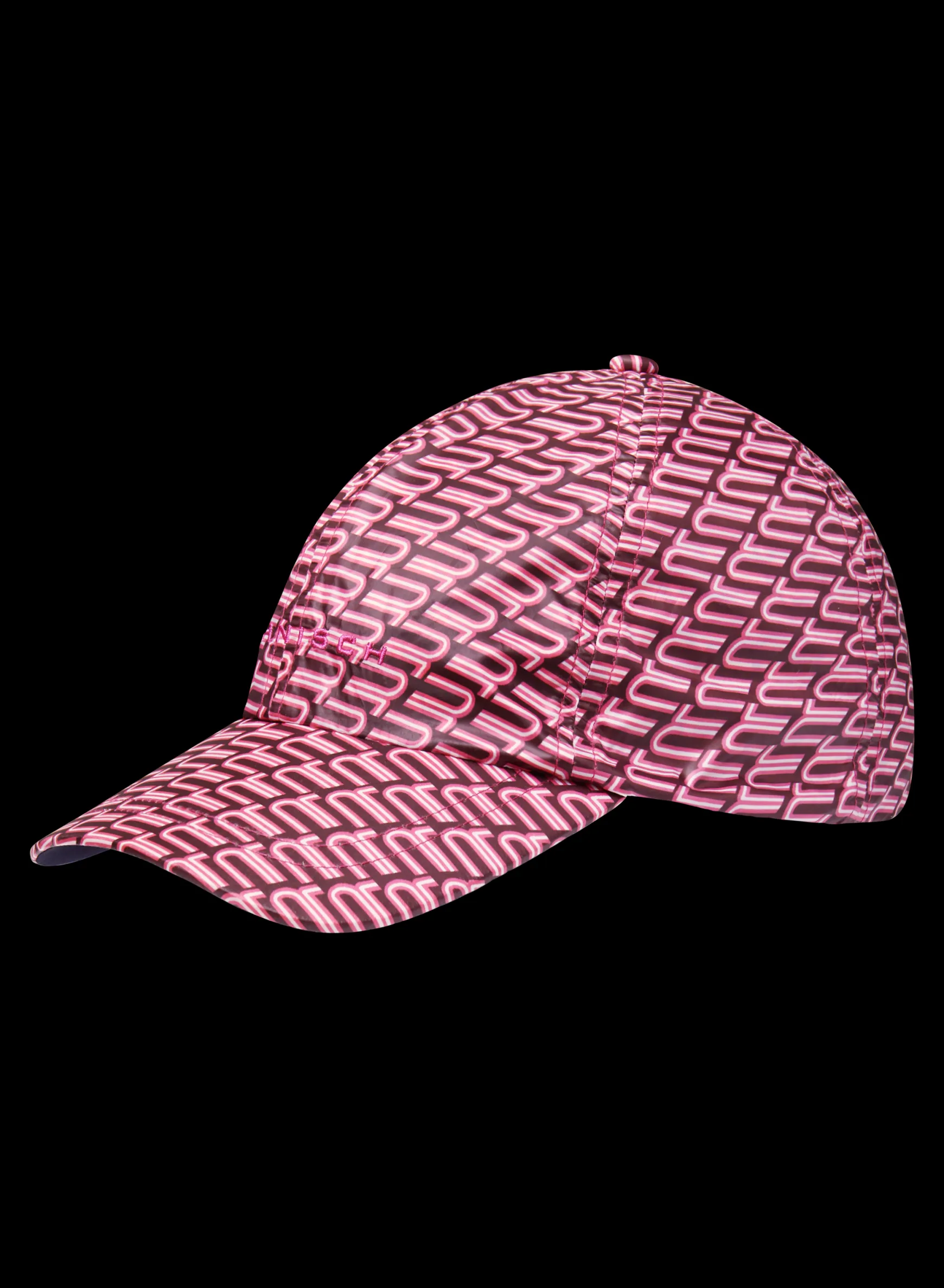 Seion Soft Cap, Carmine Rose Retro R Mono