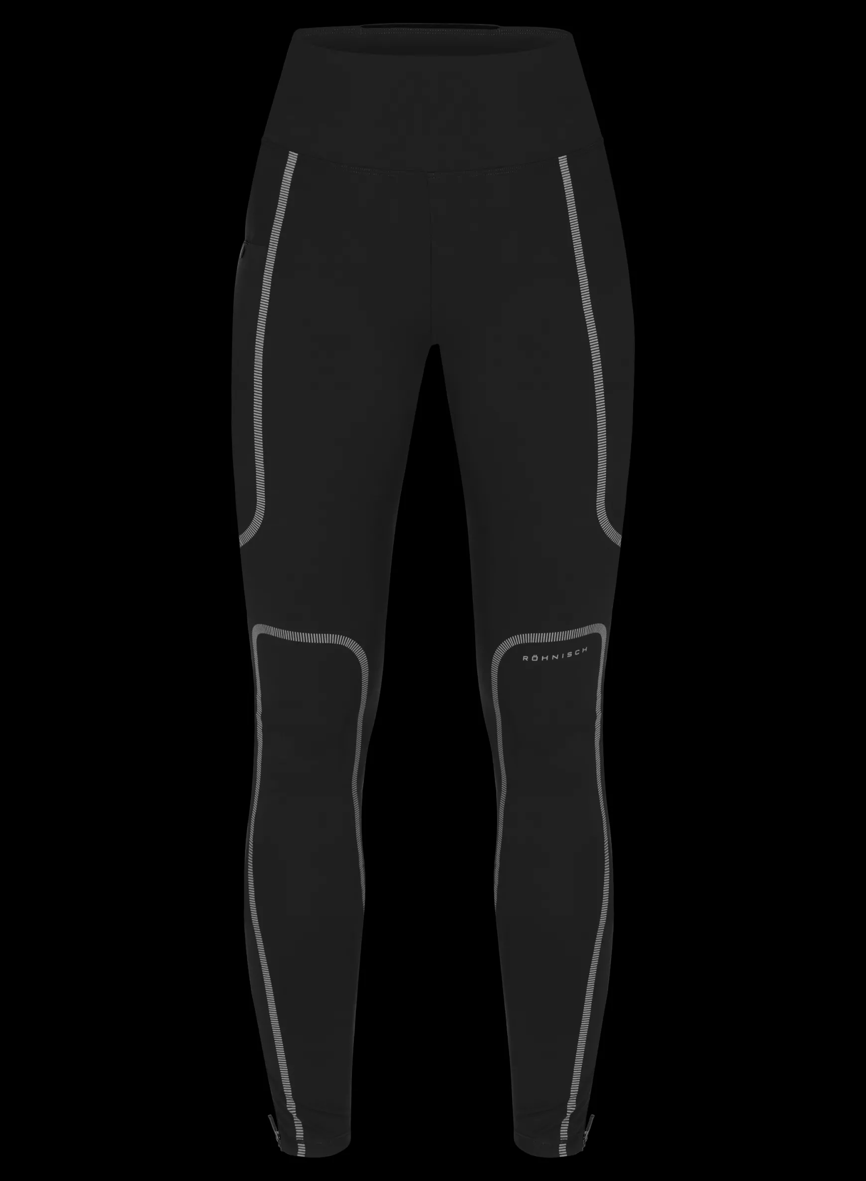 Shape Reflective Tights, Black