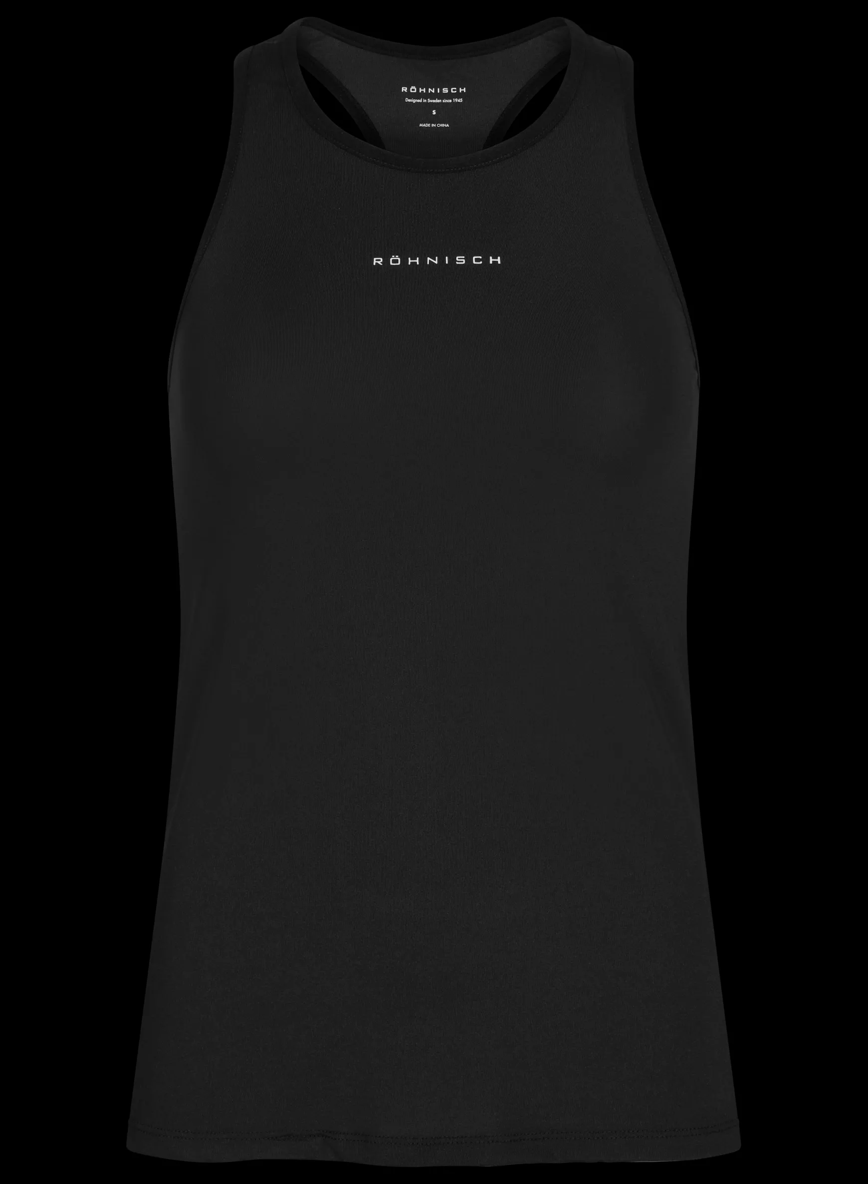 Solid Court Racerback, Black