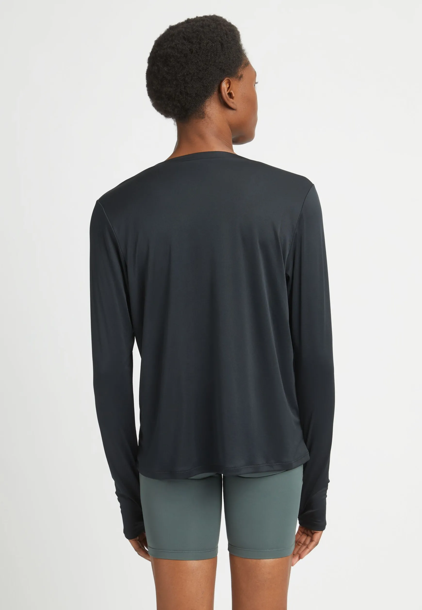 Team Logo Long Sleeve, Black