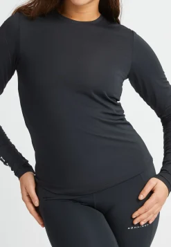 Team Logo Long Sleeve, Black