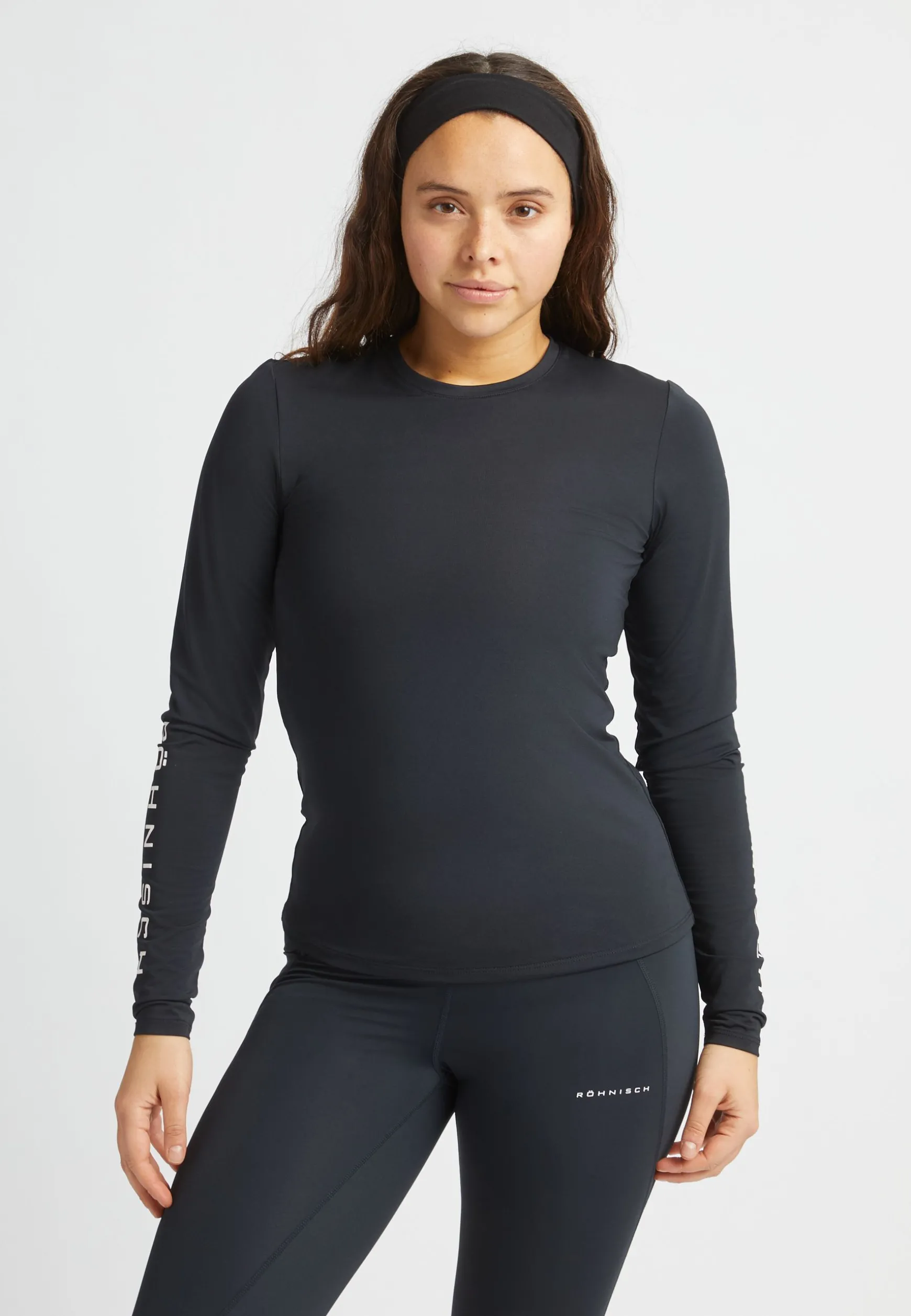 Team Logo Long Sleeve, Black