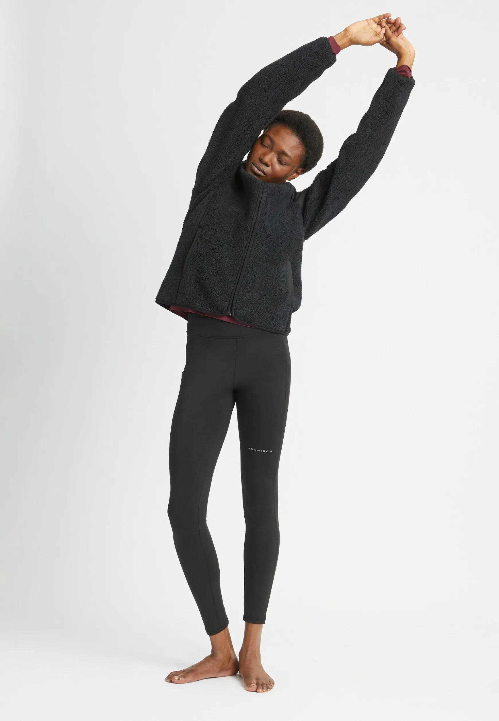 Wazzi Pile Hoodie, Black