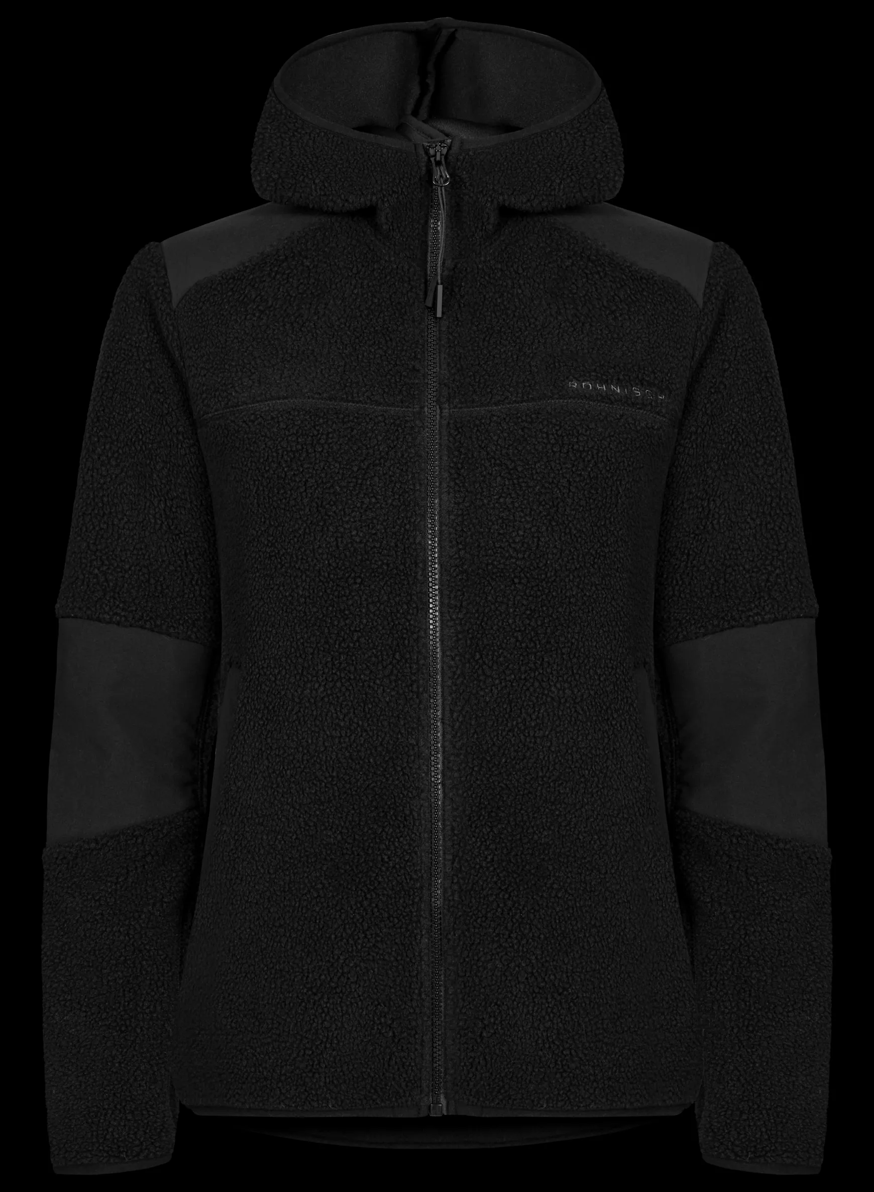 Wazzi Pile Hoodie, Black